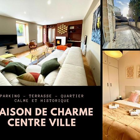 Le Capella, Magnifique Maison Au Calme Avec Garage Caen Exteriör bild