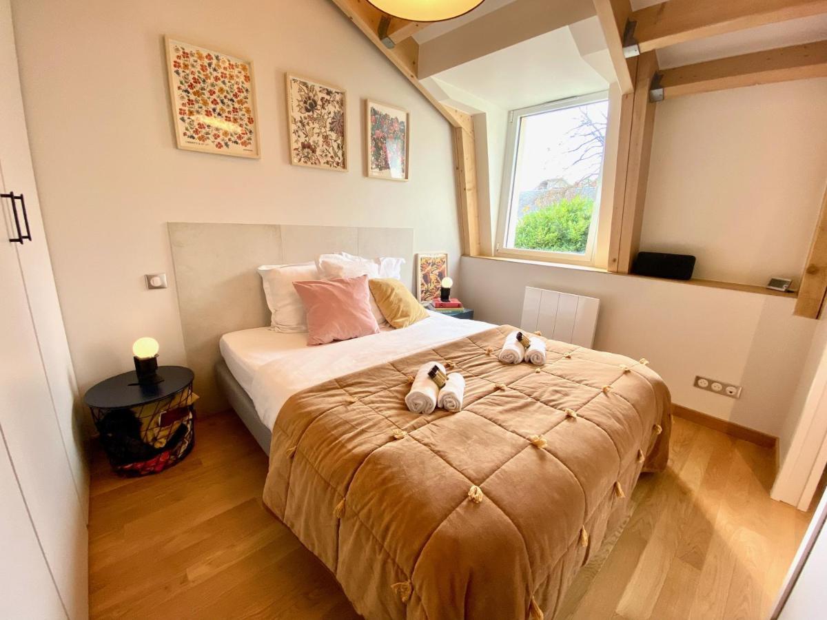 Le Capella, Magnifique Maison Au Calme Avec Garage Caen Exteriör bild